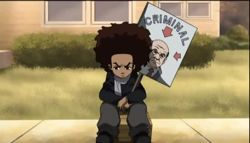 #4. The Block Is Hot - The Boondocks S01E15. 