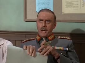 Colonel Klink. Yes, Herr Inspector General?