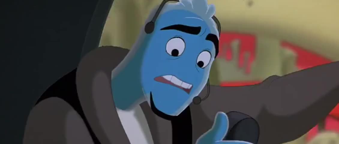Osmosis Jones (2001) clip with quote -Over. 