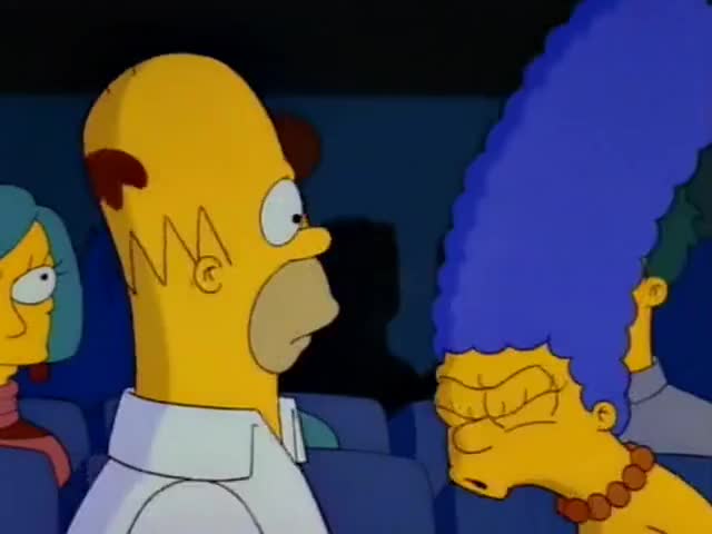 Shut up, Homer! No one wants to hear what you think!
