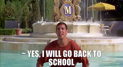 billy madison first day of school