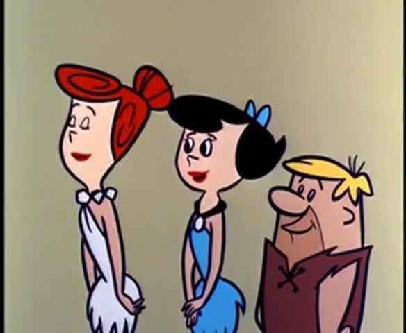 And Mr. And Mrs. Barney Rubble, our neighbors.