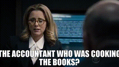 The accountant who was cooking the books?