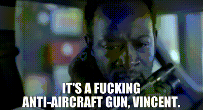 YARN | It's a fucking anti-aircraft gun, Vincent. | Snatch (2001) | Video  gifs by quotes | c66127c1 | 紗
