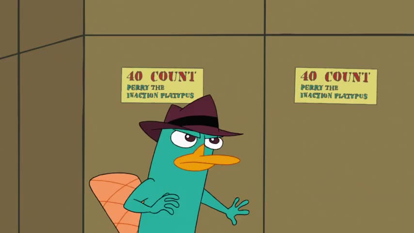 Clip image for 'Curse you, Perry the Platypus!