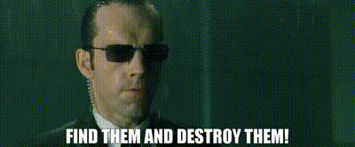 YARN | Find them and destroy them! | The Matrix | Video clips by quotes |  c75eadfc | 紗