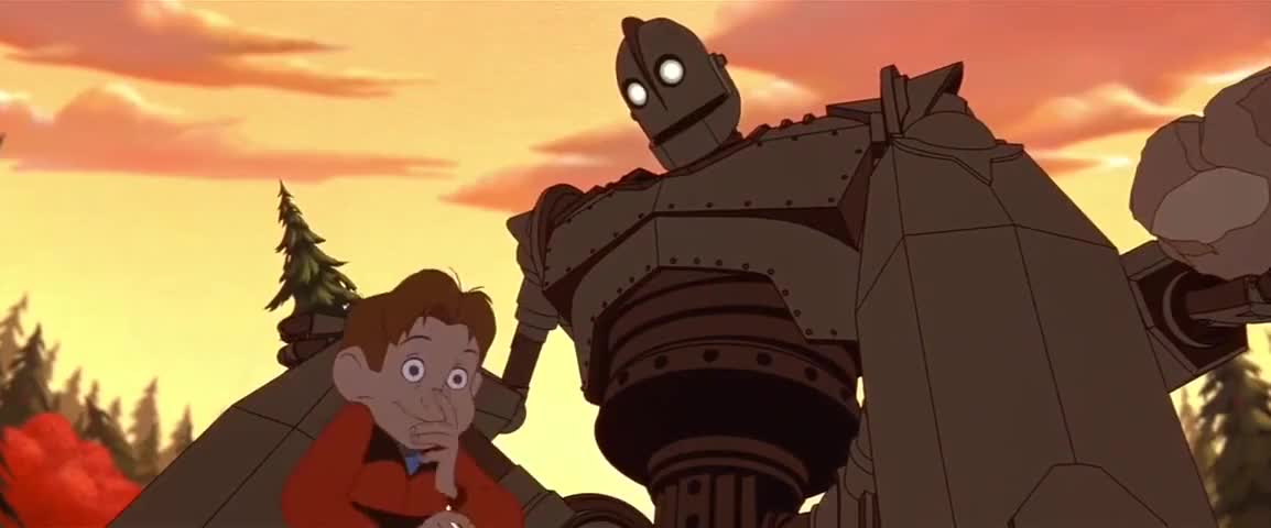 YARN | My own giant robot. | The Iron Giant (1999) | Video clips by quotes  | c7749e11 | 紗
