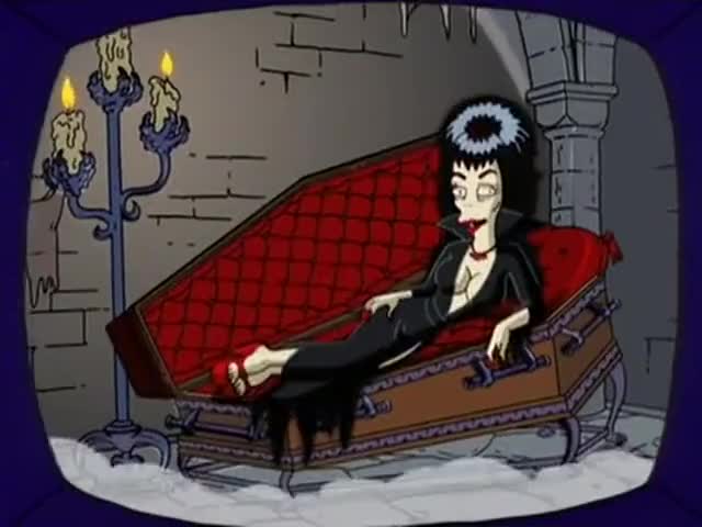 YARN Hi, I'm your hostess Boobarella, The Simpsons (1989) - S17E21 Com...