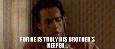 my brother's keeper quote pulp fiction