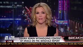 Clip thumbnail for 'a fox news report in the days after Benghazi apparently the Obama administration believes this is quote sensitive material and releasing it would have a chilling