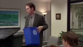 Today is spring cleaning day here at Dunder Mifflin.