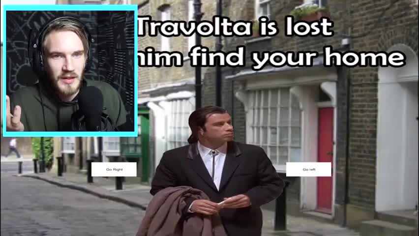 travolta is lost