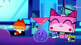 Quiz for What line is next for "Unikitty!  "?