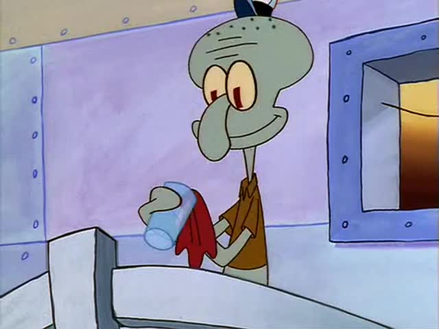 YARN, He said he wants ( squeaks )., SpongeBob SquarePants (1999) -  S01E08 Squeaky Boots, Video clips by quotes, 3de1e431