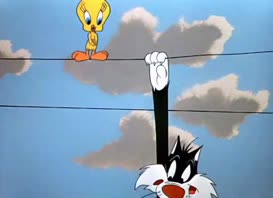 Quiz for What line is next for "Looney Tunes Golden Collection: Volume 1 - S01E52 Tweety's S.O.S."?