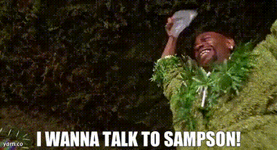YARN | I wanna talk to Sampson! | Half Baked (1998) | Video clips by quotes  | cfbe2482 | 紗