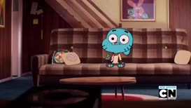 [ ZOOM! ] [ CUCKOO! ] Gumball: [ LAUGHING ]
