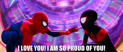 Yarn I Love You I Am So Proud Of You Spider Man Into The Spider Verse Video Gifs By Quotes D1312f10 紗