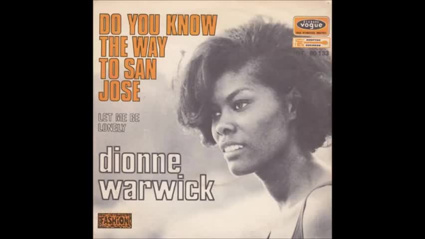 Quiz for What line is next for "Dionne Warwick - Do You Know the Way to San Jose"? screenshot