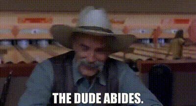 YARN | The Dude abides. | The Big Lebowski | Video clips by quotes |  d229eb60 | 紗