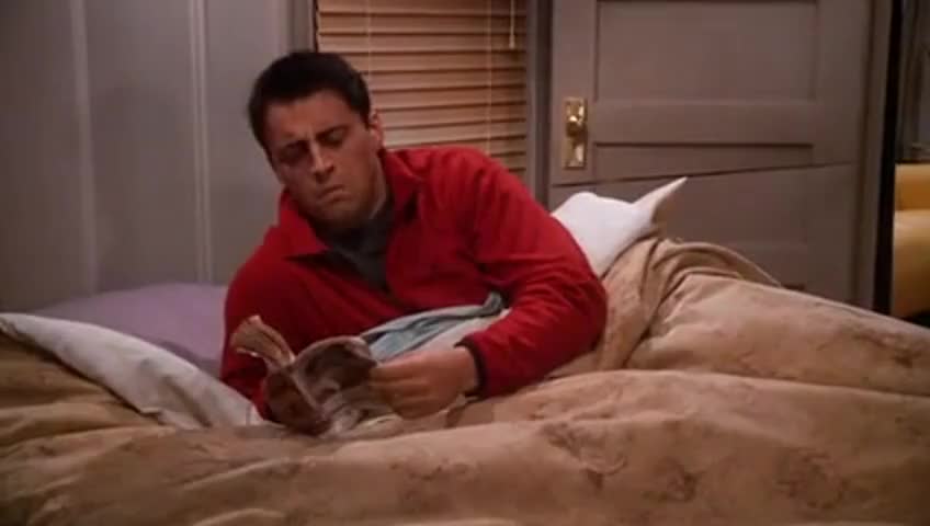 JOEY: "Zelda looked at the chimney sweep. Her father, the vicar..."