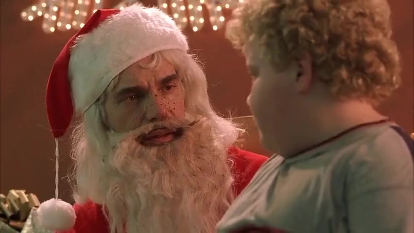 Bad Santa (2003) clip with quote Right. 