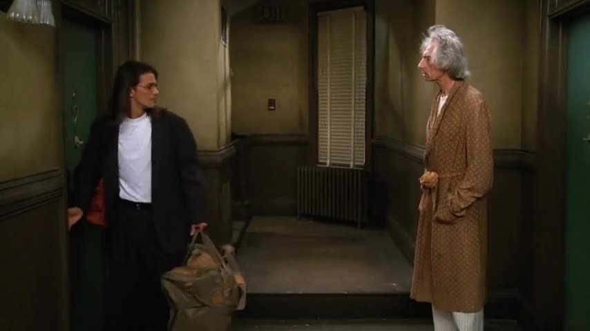 - I'm Eric, Chandler's new roommate. - I'm Chandler's new roommate.
