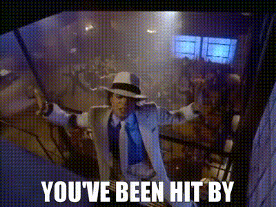 YARN | You've been hit by | Michael Jackson - Smooth Criminal (Official  Video) | Video clips by quotes | d4fa75b5 | 紗
