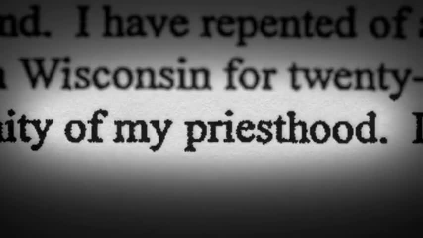 It's not just, "I'm an old man. I'm an old PRIEST. I'm an old priest.