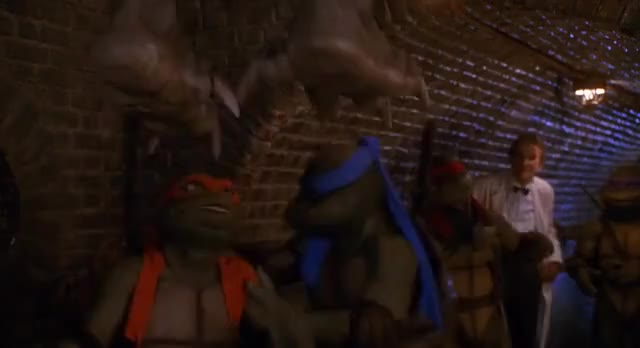 Quiz for What line is next for "Teenage Mutant Ninja Turtles II: The Secret of the Ooze "? screenshot
