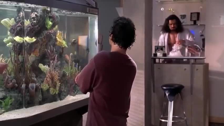Коллекционер заказал аквариум. Аквариумы в кинофильмах. Мужик в аквариуме.