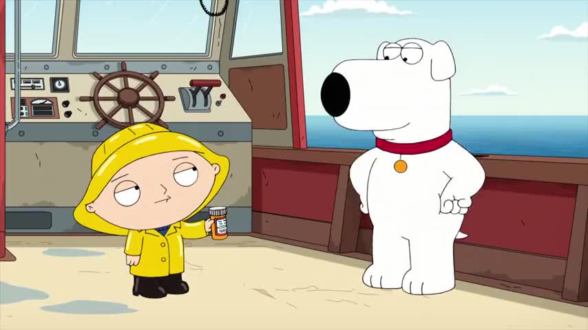 Stewie, stop screwing around and give me those opioids