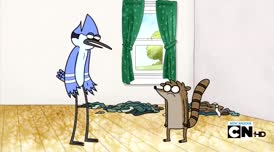 so can you try not to do the whole "Rigby thing".
