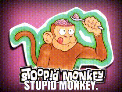 YARN | Stupid monkey. | Robot Chicken (2005) - S01E04 Comedy | Video clips  by quotes | d9629867 | 紗