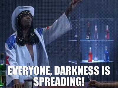 YARN | Everyone, Darkness is spreading! | Chappelle's Show (2003) - S02E04  Music | Video gifs by quotes | da70b653 | 紗