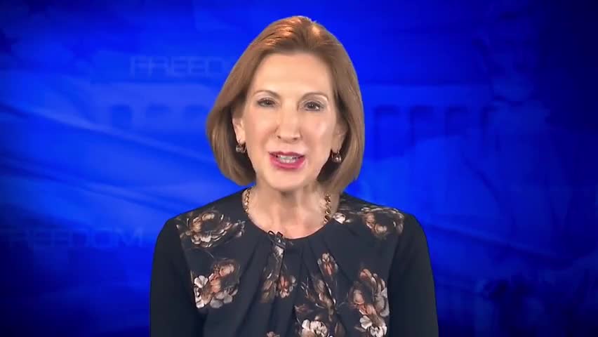hello this is Carly Fiorina thanks to each and everyone of you for supporting the NRA and
