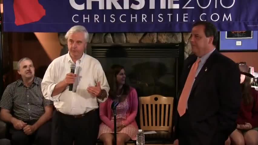 it's great to be able introduce governor Christie while I haven't endorsed anybody let me tell you how I started to learn about governor Christie I'm