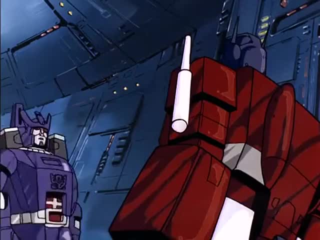 There will be no war today, Optimus Prime.