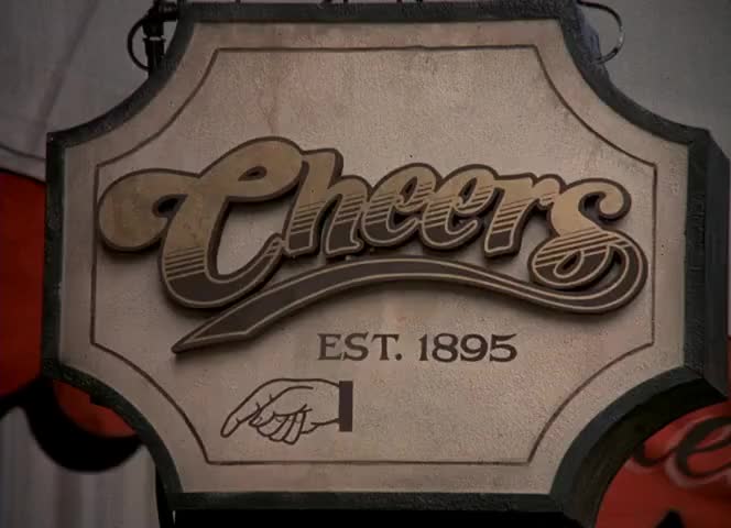 CHEERS IS FILMED BEFORE A LIVE STUDIO AUDIENCE.
