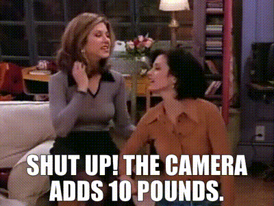 Yarn Shut Up The Camera Adds 10 Pounds Friends 1994 S04e21 The One With The Invitation Video Gifs By Quotes E03a7f61 紗