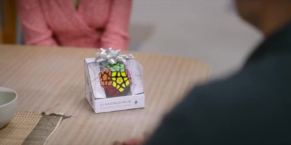 Clip image for 'Is that an even-harder-to-solve Rubik's Cube?