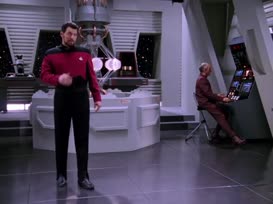 Riker to Enterprise. I'm ready to leave now.