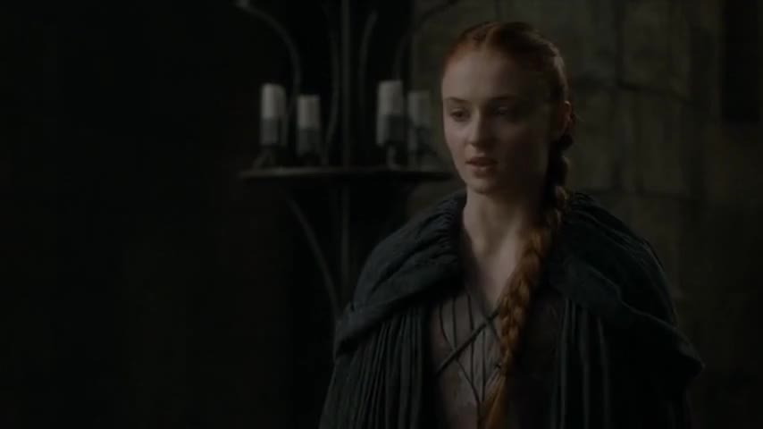 Robin, this is your cousin Sansa.