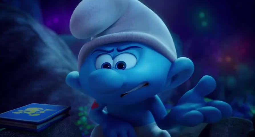 YARN | (BRAINY BLOWS RASPBERRIES) | Smurfs: The Lost Village (2017) | Video  clips by quotes | e3392bc2 | 紗