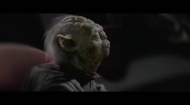 -YODA: Only pain will you find. -(QUINN GRUNTS)