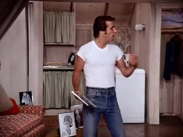 Fonz is a man of his word.