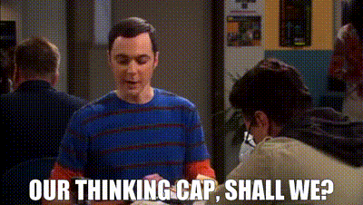 YARN | our thinking cap, shall we? | The Big Bang Theory (2007) - S05E01 The Skank Reflex Analysis | Video clips by quotes | e7cb00fa | 紗