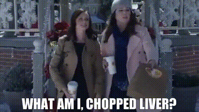 YARN | What am I, chopped liver? | Gilmore Girls: A Year in the Life S01E01  Winter | Video gifs by quotes | e85d17e5 | 紗