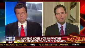 Quiz for What line is next for "Marco sounds off about Charlie Crist on Cavuto"?
