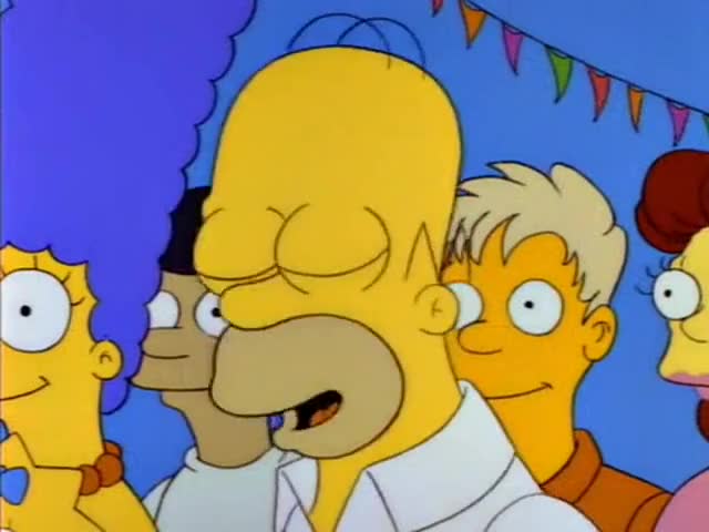 [ Softly] Homer! Homer! Homer!